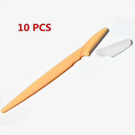 10pcs Dermaplaning Eyebrow Razor – Facial Hair Removal Tool