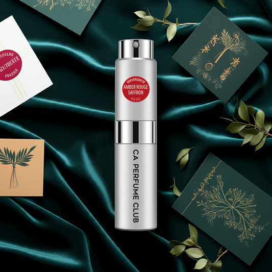023- Amber Rouge Saffron Perfume Spray