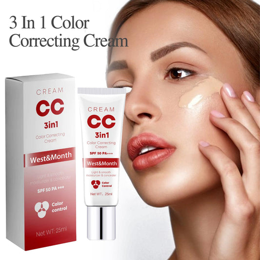 3-in-1 Color Correcting Cream for Dark Spots and Moisturizing Skin